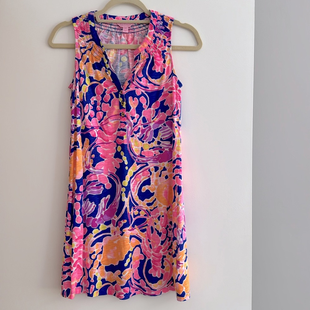 Lilly Pulitzer Catch and Release Sleeveless Essie Dress Size XXS